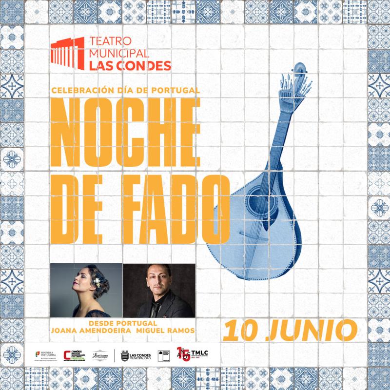 Teatro Municipal de Las Condes presenta el concierto “Noche de Fado” para celebrar el Día de Portugal.
