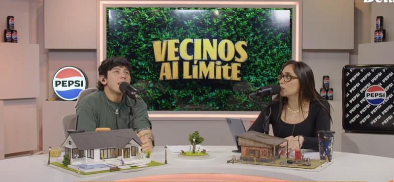 Julitroz y Bárbara Medina en el react de Vecinos al límite