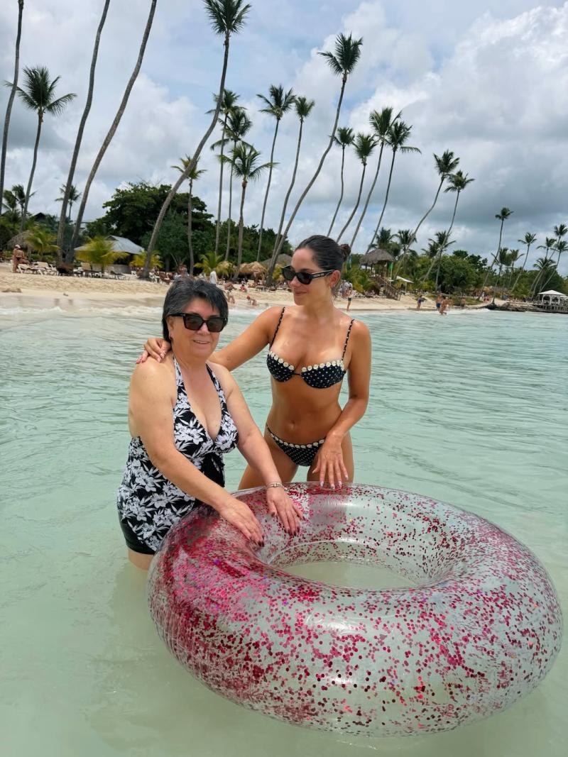 Vacaciones de Kel Calderón con Nancy Huenupe | Instagram