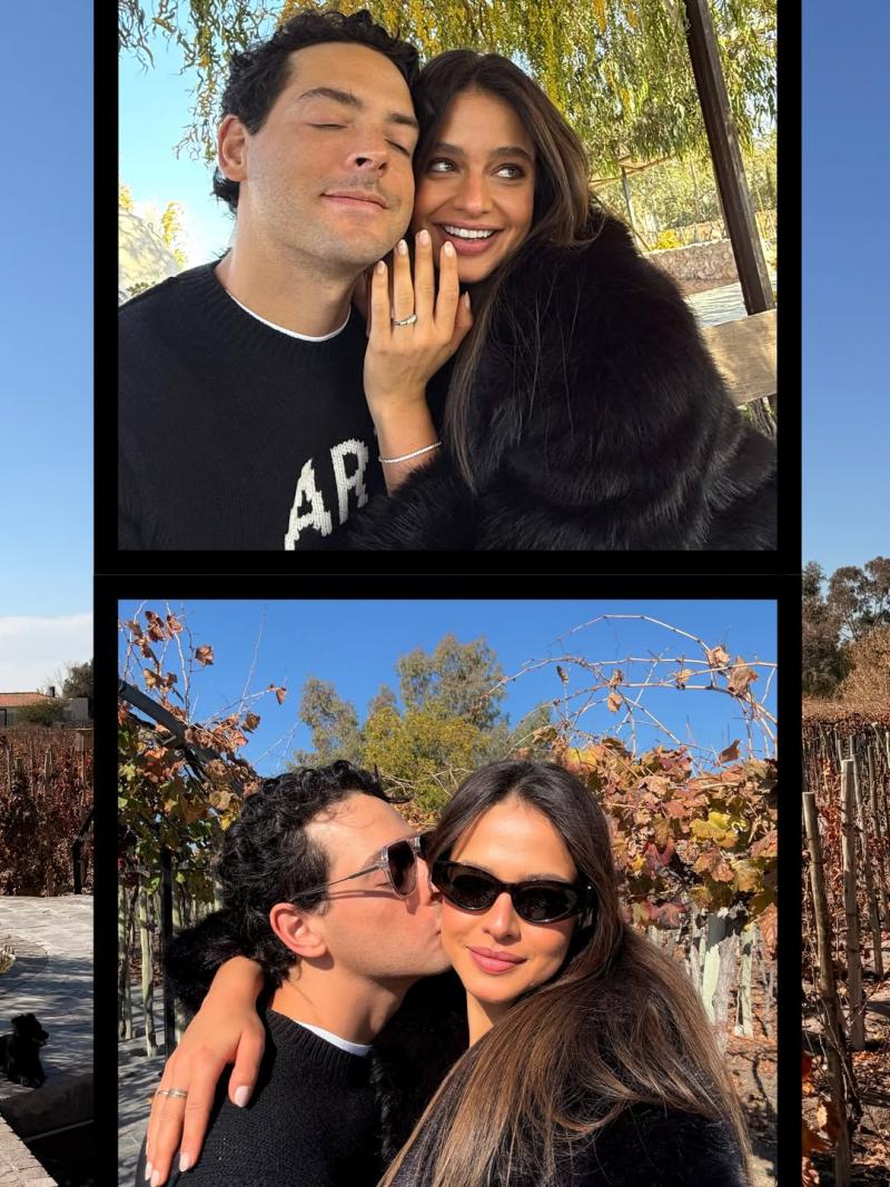 Stefano Massú confirmó que se casará con su pareja Alyne Lira | Instagram