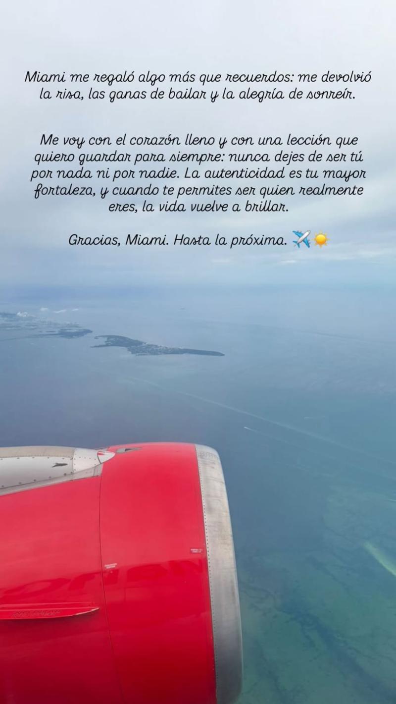 Historia de Rebeca Naranjo tras su regreso a Chile por vacaciones en Miami, Estados Unidos | Instagram