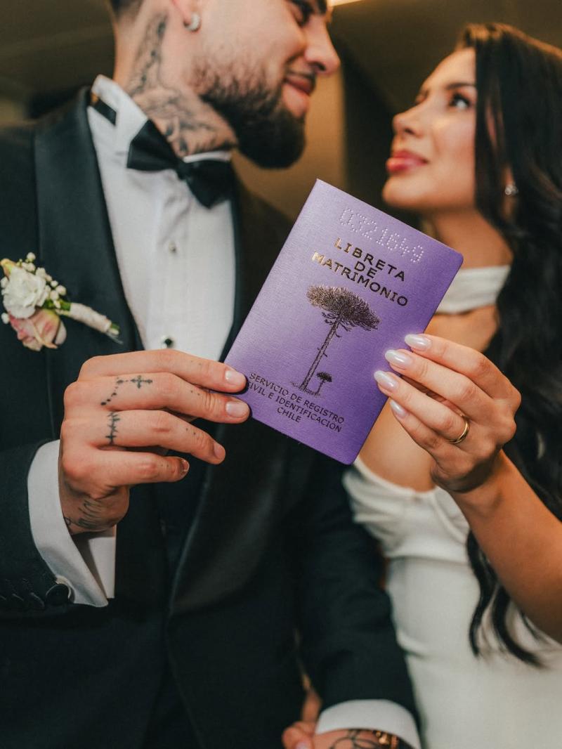 Gino Mella y Vania Rivas | Instagram