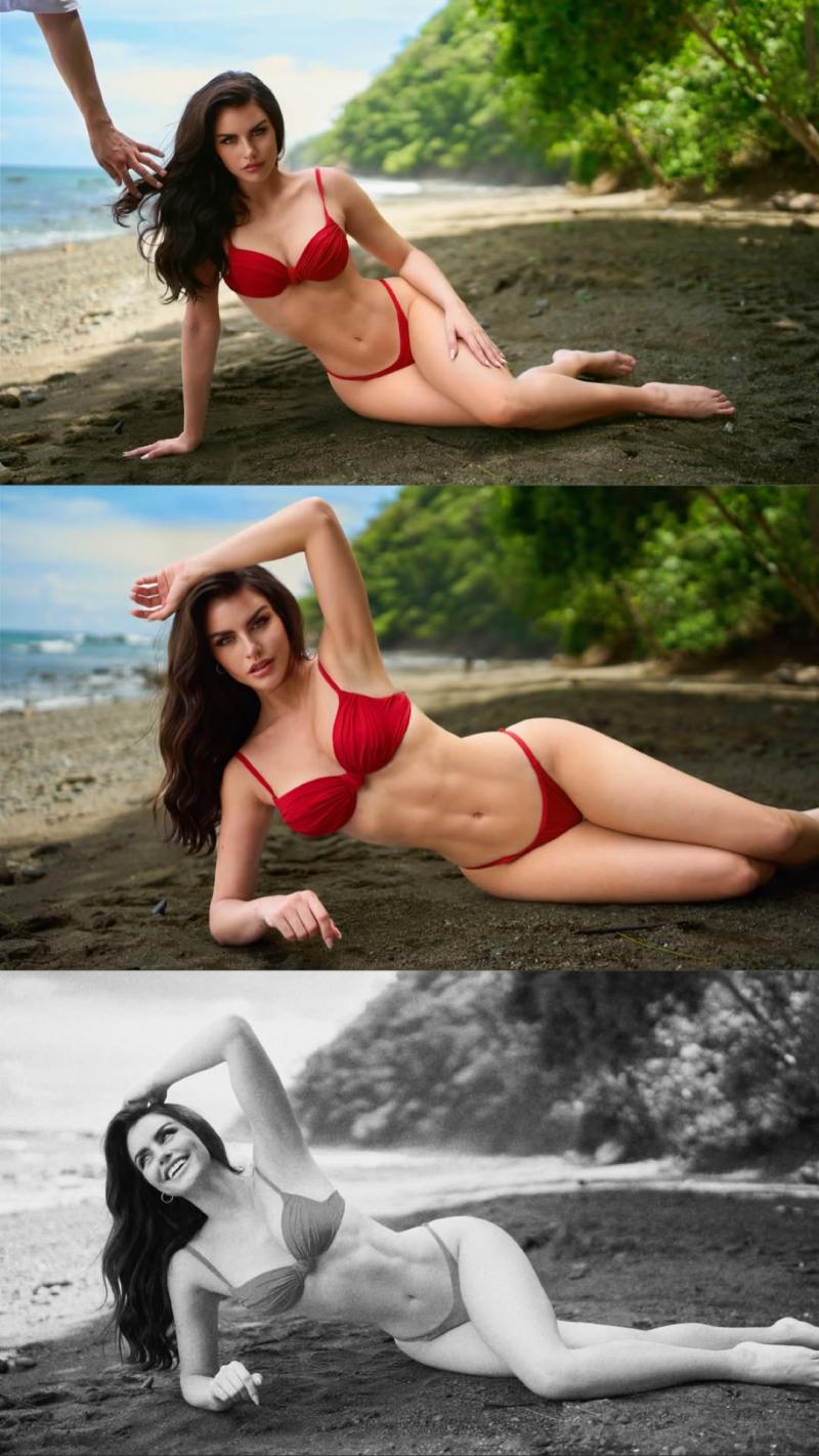 Emilia Dides posando desde Costa Rica | Instagram