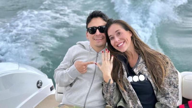 Vale Roth y su esposo Miguel de la Fuente | Instagram