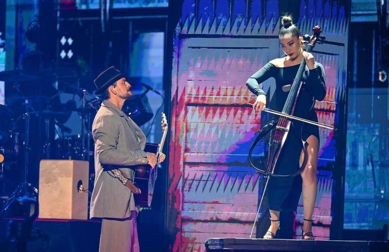 Carla Serón junto a Ricardo Arjona | Cedida