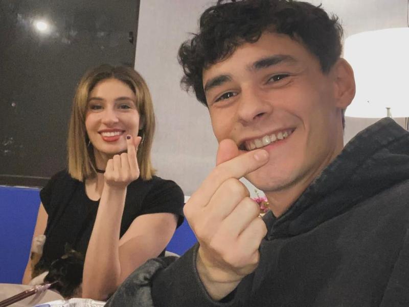 Diego Mayegas y Luciana Ibáñez - Instagram