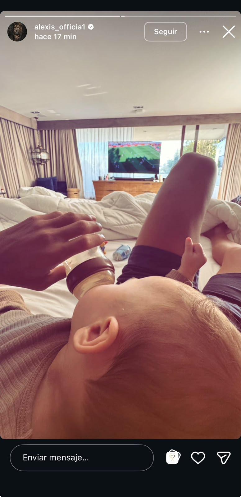 Instagram @alexis_officia1 - Alexis Sánchez y su familia