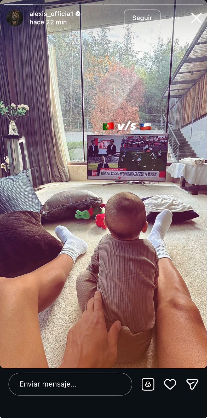 Instagram @alexis_officia1 - Alexis Sánchez y su familia