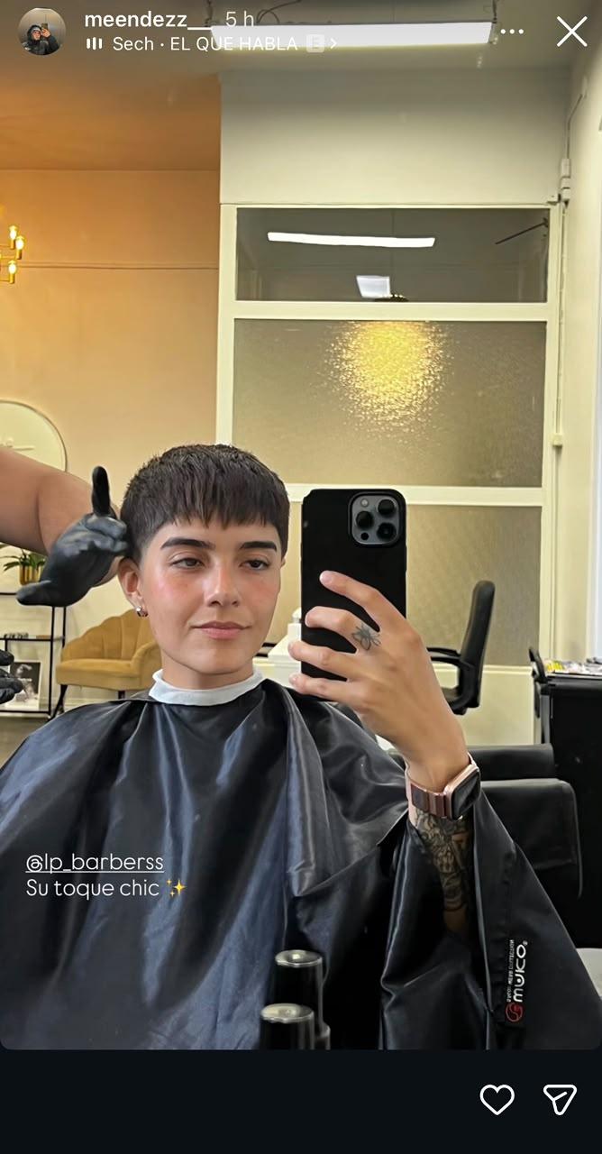 Nuevo look de Evita Méndez - Instagram
