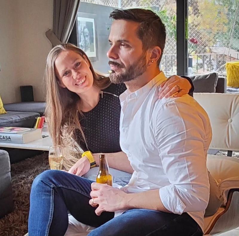 Álvaro Ballero y Ludmila - Instagram