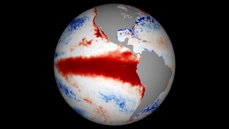 Imagen de El Niño captada por la NASA - Foto: https://svs.gsfc.nasa.gov/12114/