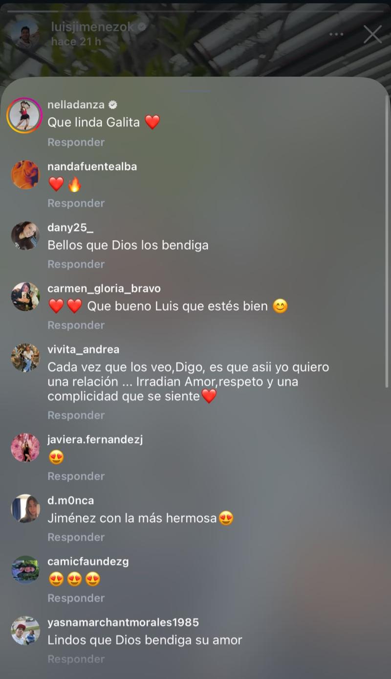 Comentarios en video de Luis Jiménez | Instagram