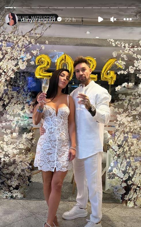 Daniela Aránguiz y Luis Mateucci | Instagram