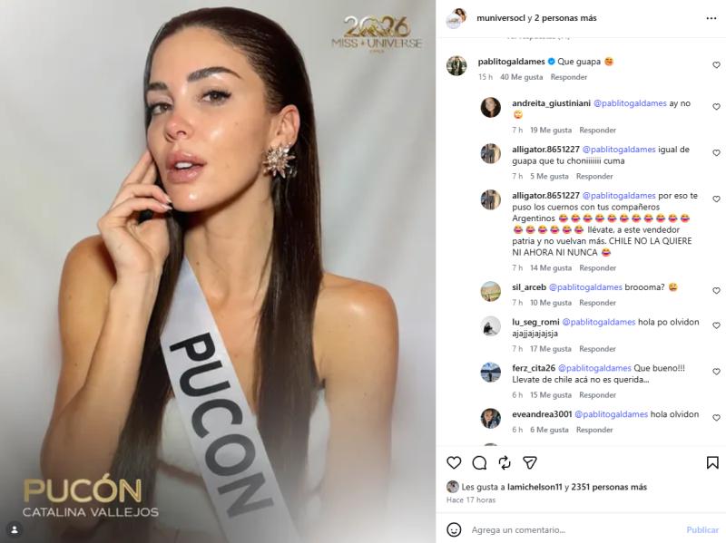 Publicación de Catalina Vallejos en Instagram | Instagram