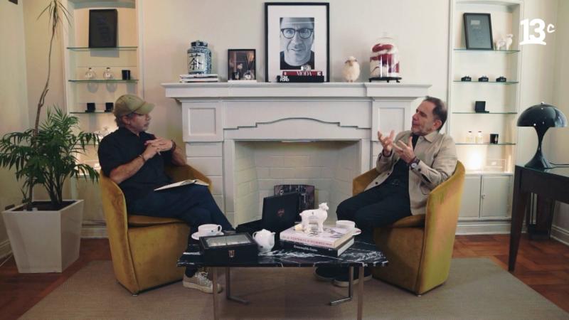 Roka Valbuena y Sergio Arias en El Giornalista. Créditos: 13C