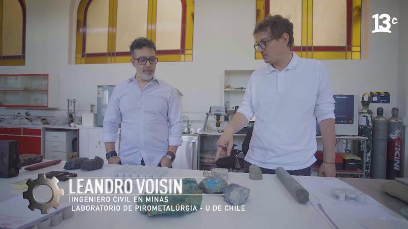Académico e investigador Leandro Voisin. 13C.