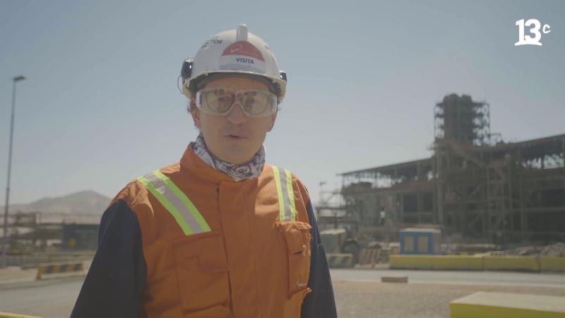 Matías Egaña en Megaproyectos. Créditos: 13C