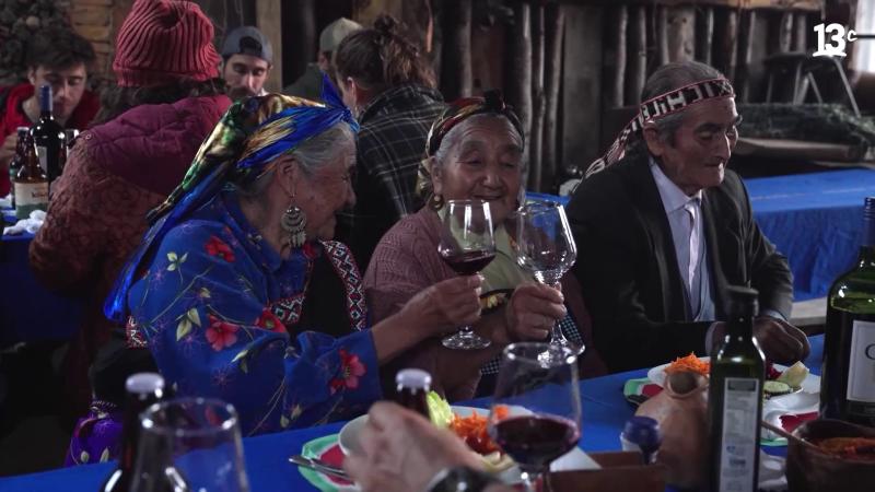 Mujeres pehuenches de Lonquimay. Canal 13.