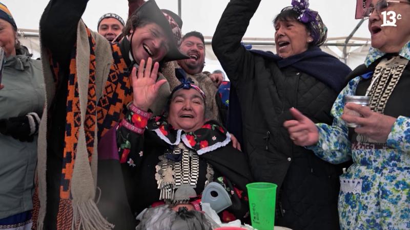 Jorge Said compartió con comunidad mapuche en We Tripantu. 13C.