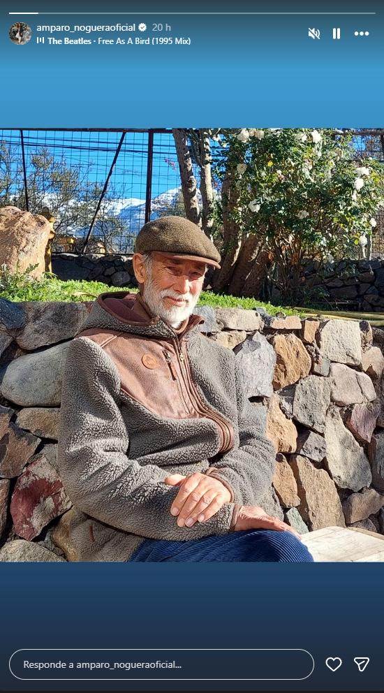 Amparo Noguera recuerda a su padre | Instagram