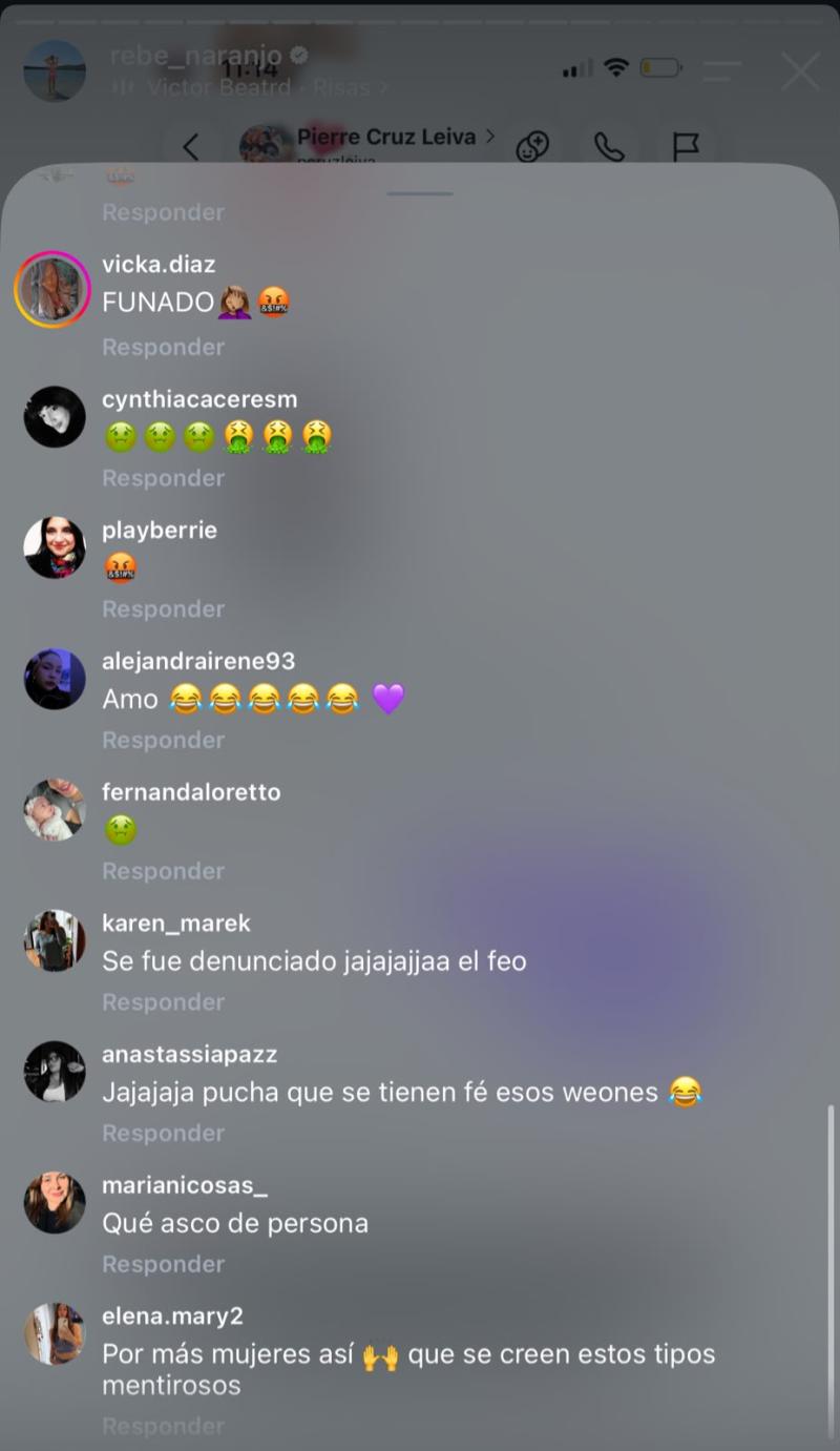 Las reacciones tras la publicación de Rebeca Naranjo | Instagram