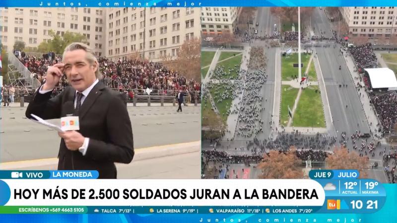 José Luis Repenning en el Juramento a la Bandera 2026
