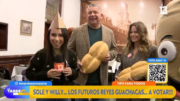 Los candidatos a reyes cuachacas del 13: Soledad Onetto y Willy Sabor.