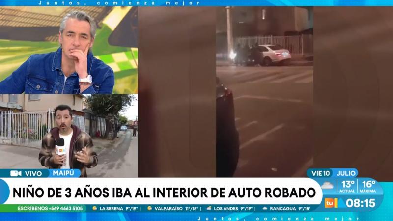Sector de Maipú donde ocurrió encerrona