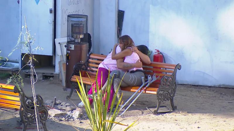 Alejandra Fosalba y Matías Ramos en Vecinos al límite