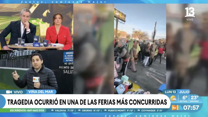 Viña del Mar: los antecedentes de la tragedia en feria libre.