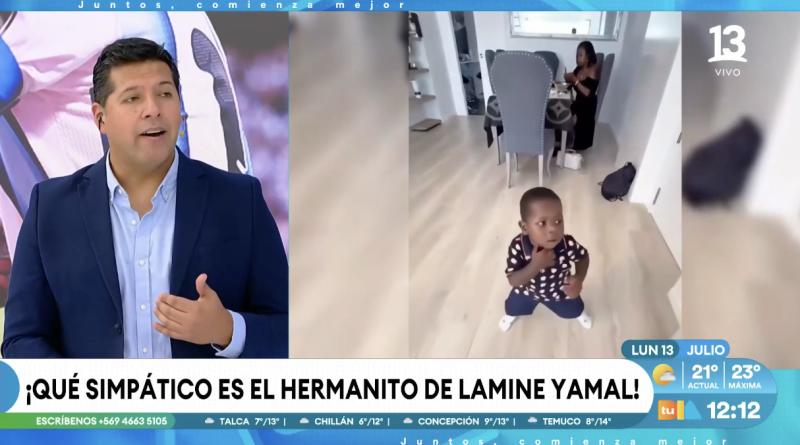 Keyne, el simpático hermanito de Lamine Yamal.