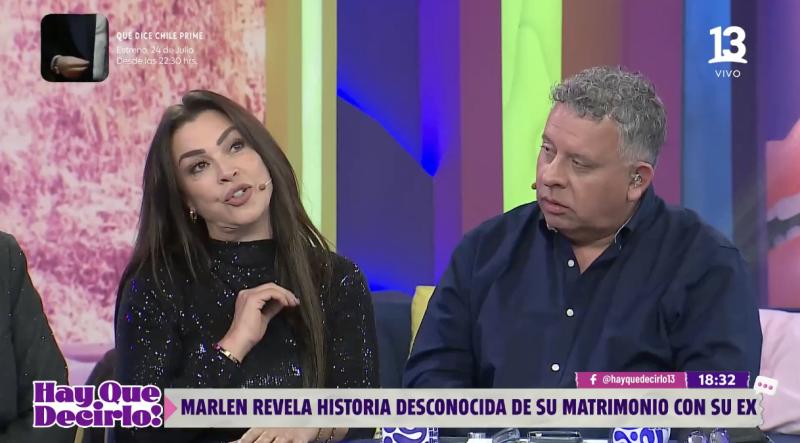 Marlen Olivari se refiere a Roberto Dueñas.