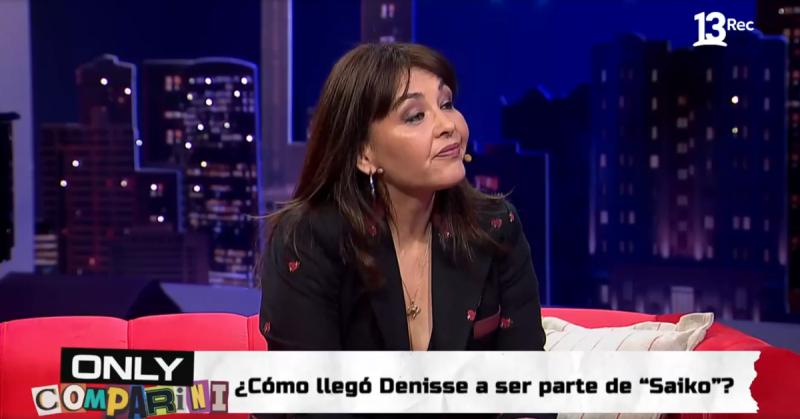 Denisse Malebrán recordó en Only Comparini cómo se convirtió en la vocalista de Saiko