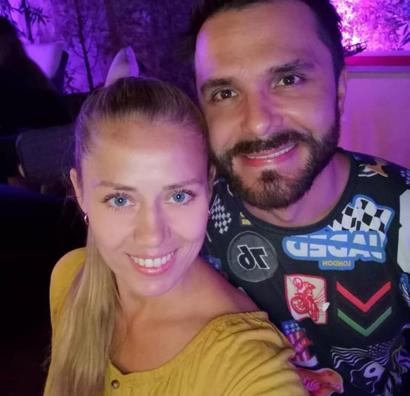 Ludmila Ksenofontova y Álvaro Ballero - Instagram