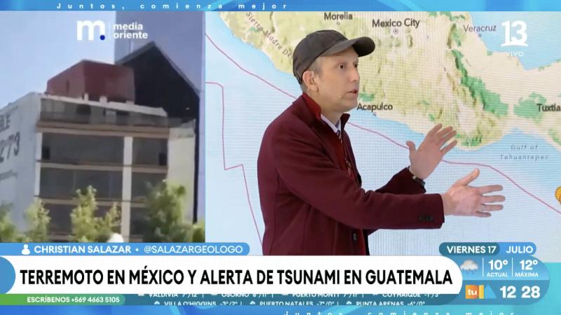 Terremoto en México: las imágenes que dejó el sismo de 7.4.