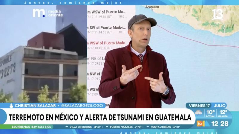 Terremoto en México: las imágenes que dejó el sismo de 7.4.