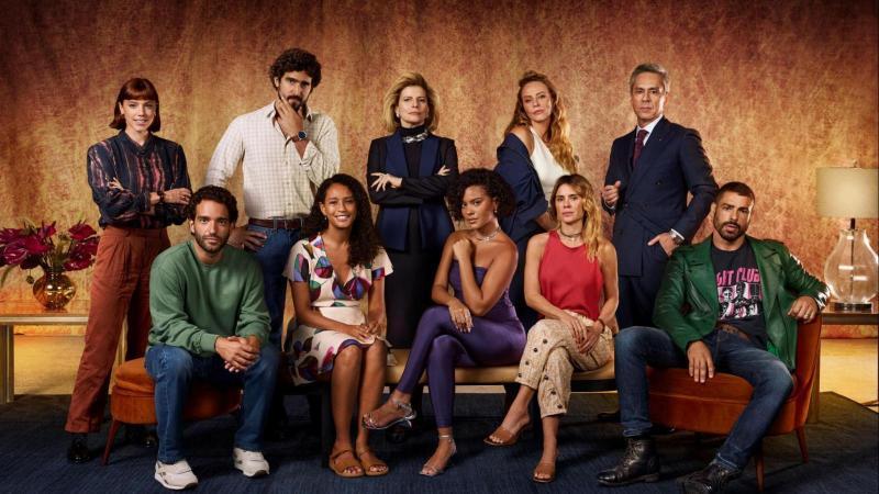 El elenco de "Vale todo"