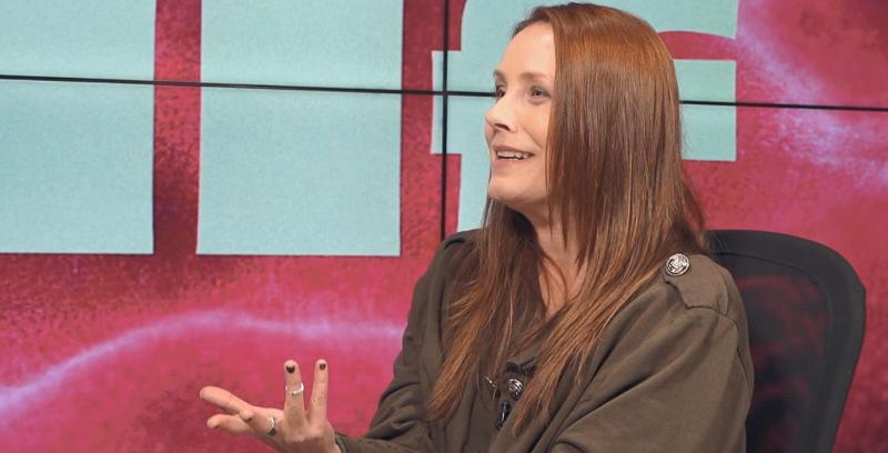 Claudia Conserva en El Giornalista / 13C