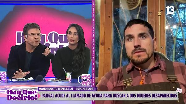 Pangal Andrade habla sobre las persoans desaparecidas en el Cajón del Maipo.