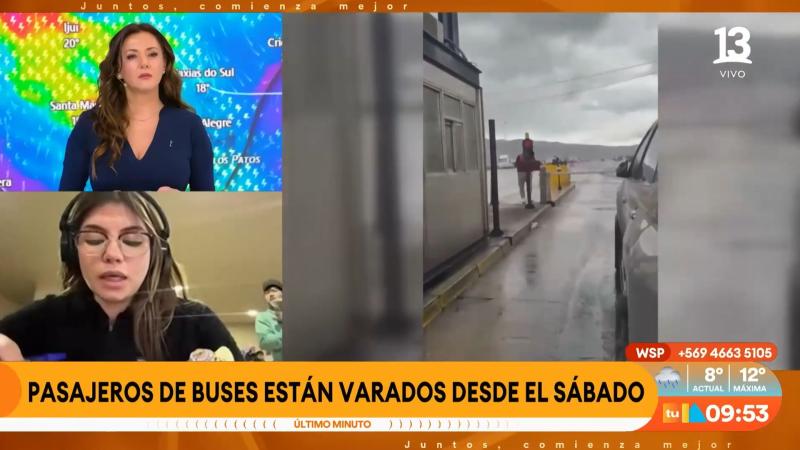 Más de 50 pasajeros de buses están varados en carretera del norte por sistema frontal