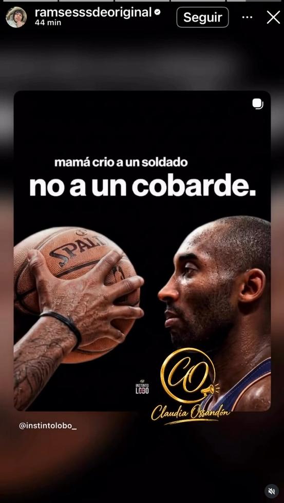 Mensaje eliminado de Lucas Lama | Instagram