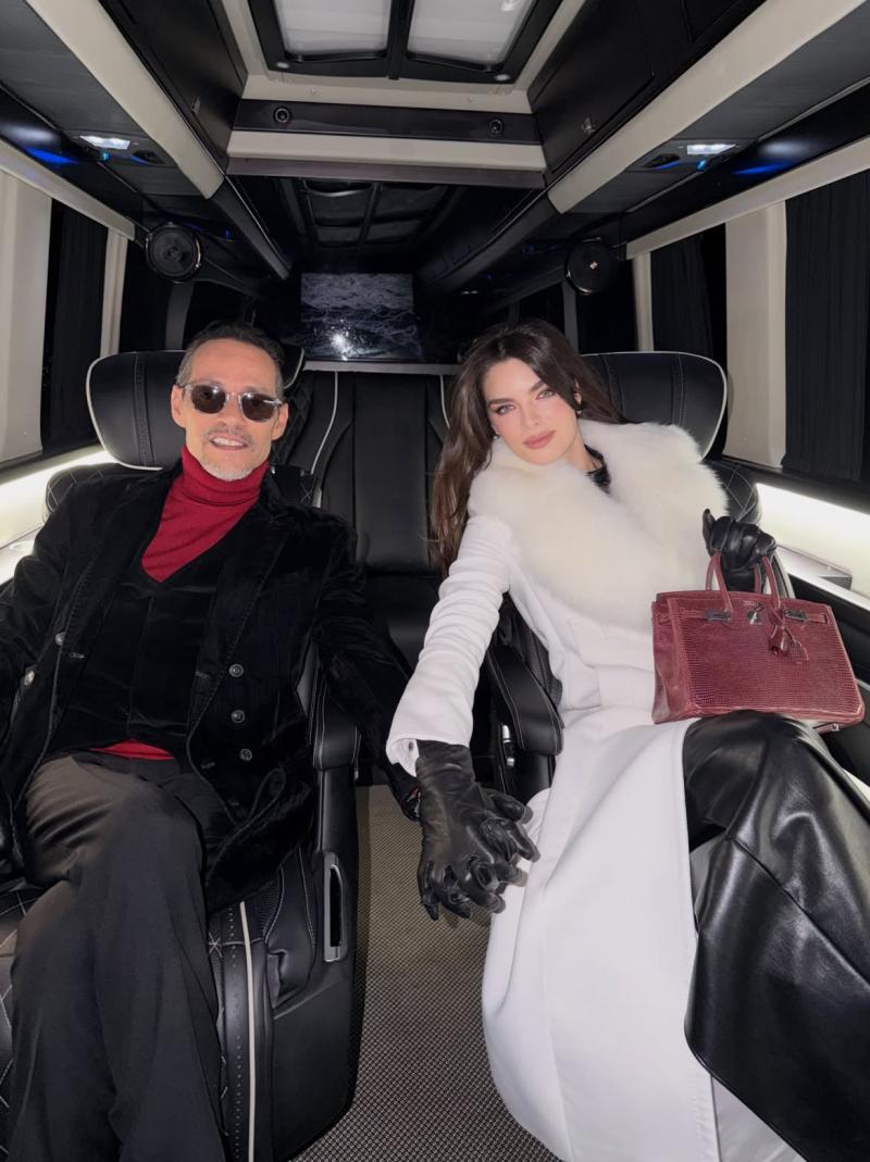 Marc Anthony y Nadia Ferreira | Instagram