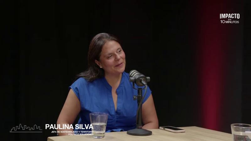 Paulina Silva, jefa de sostenibilidad y territorio de Polpaico Soluciones