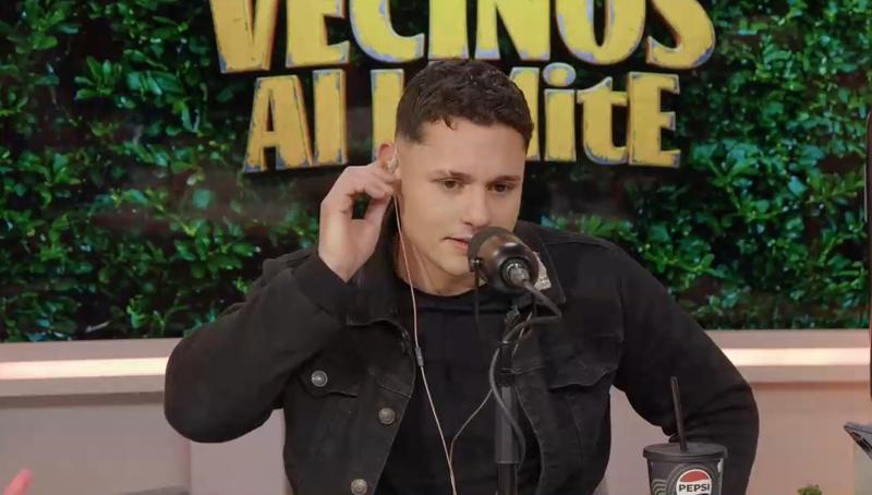 Farid en el react de "Vecinos al límite" / Canal 13