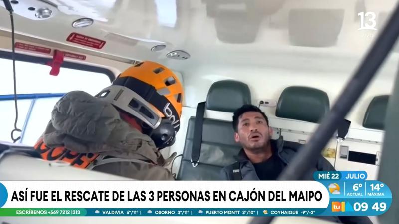 Manuel Orellana, uno de los desaparecidos en el Cajón del Maipo