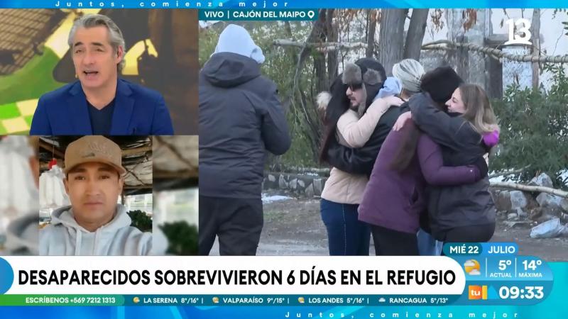 Familias de los desaparecidos del Cajón del Maipo