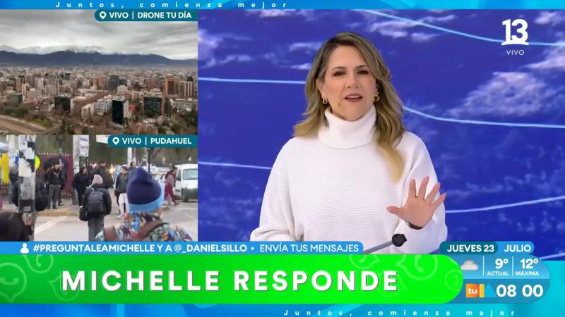 El pronóstico de Michelle Adam para la Región Metropolitana