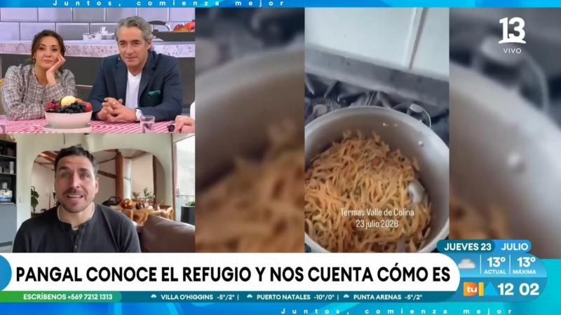 Pangal Andrade en "Tu Día"