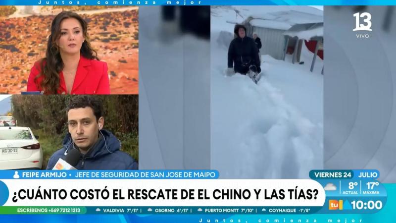 Los detalles del rescate en el Cajón del Maipo