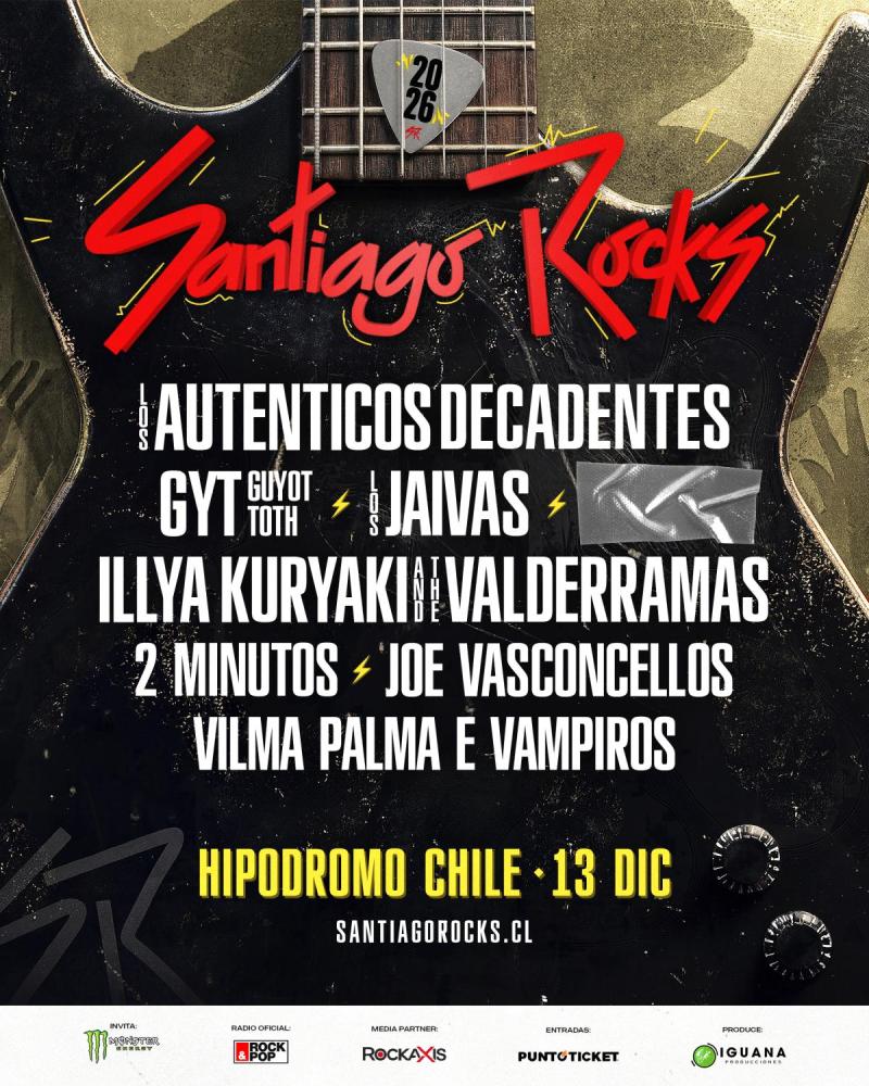 Santiago Rocks 2026 confirma fecha